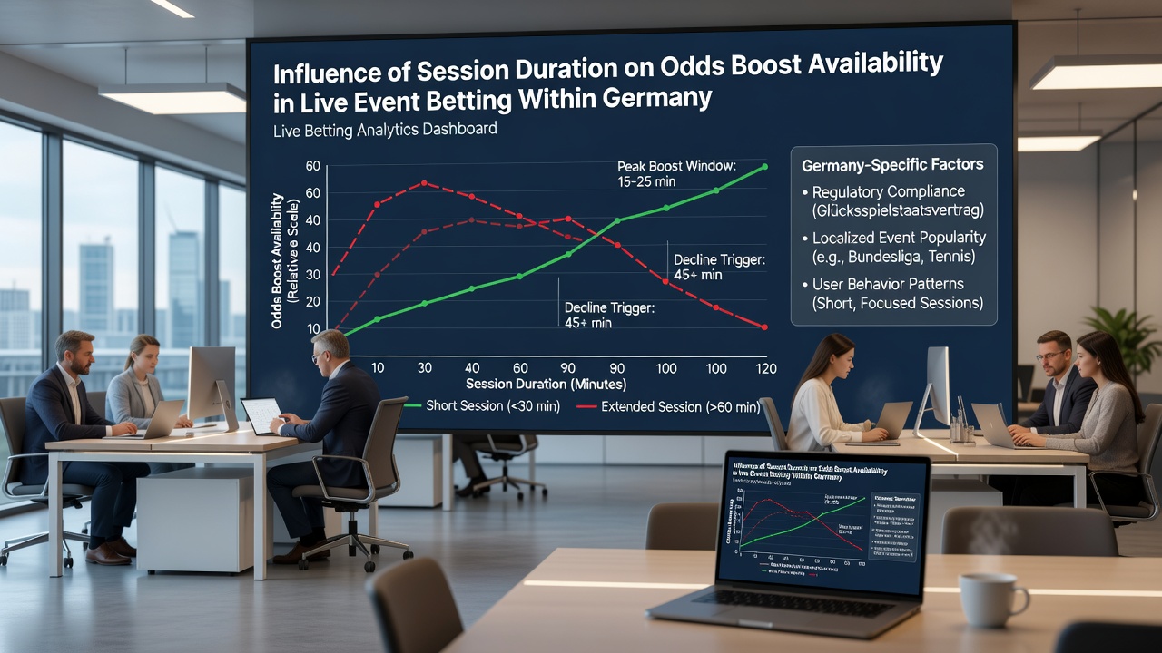 Analyse von Session-Dauer und Quoten-Boost-Verfügbarkeit in deutschen Wett-Apps zeigt regulatorische Einflüsse
